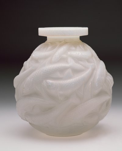 Vaso di salmone, 1928 da Rene Jules Lalique